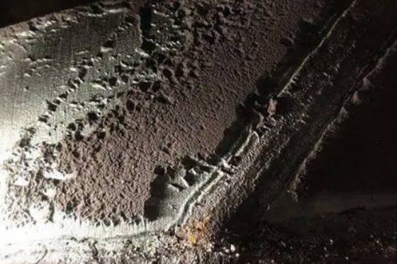 Erosion experiment