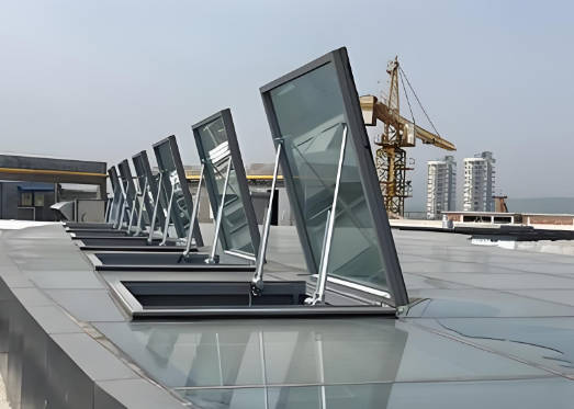 Electric ventilation window inspection