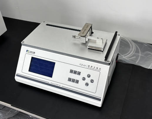 Static friction coefficient experiment