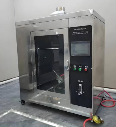 Fire resistance test of safe box