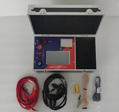 Measurement experiment of contact resistance of contacts