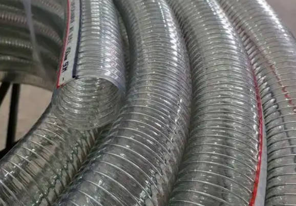 PVC steel wire hose testing