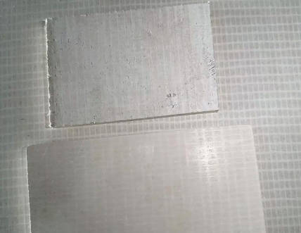 Glass fiber composite board testing