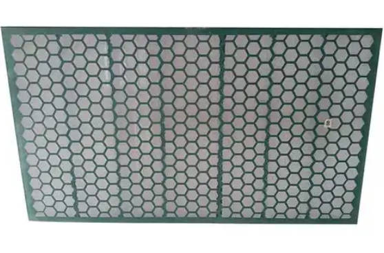 Composite frame vibration screen detection