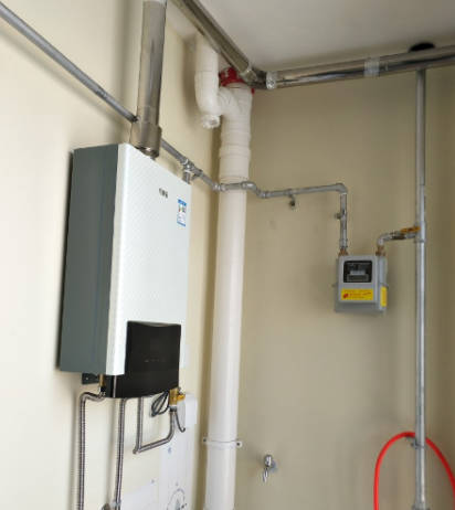 Detection of household gas rapid water heater